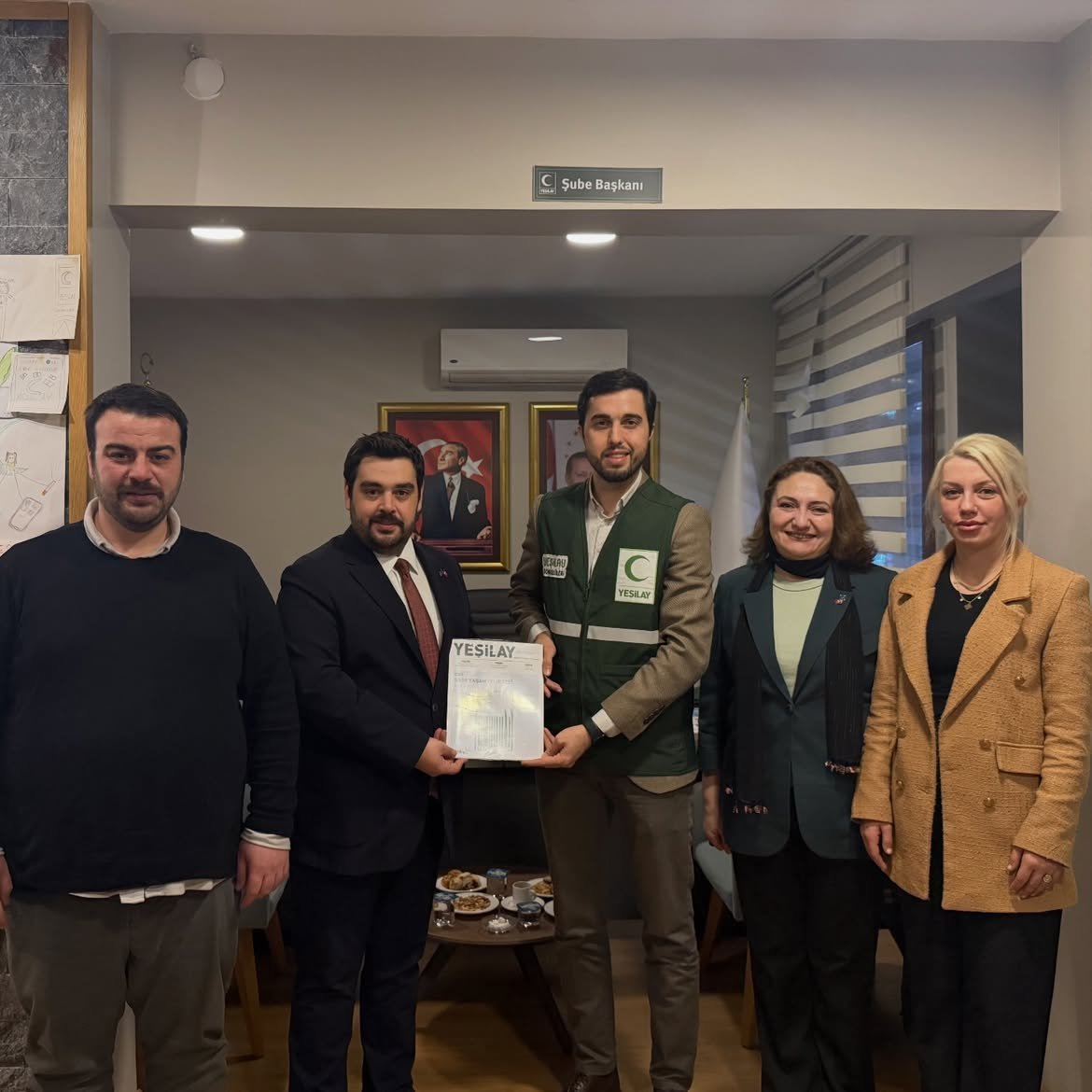 Yeşilay Üsküdar Şubesi’ne Ziyaret